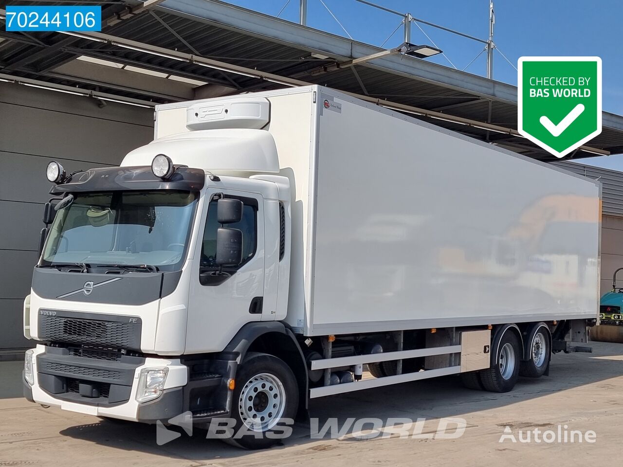 Volvo FE 350 6X2 27tons 2000kg Ladebordwand Liftachse Euro 6 box truck