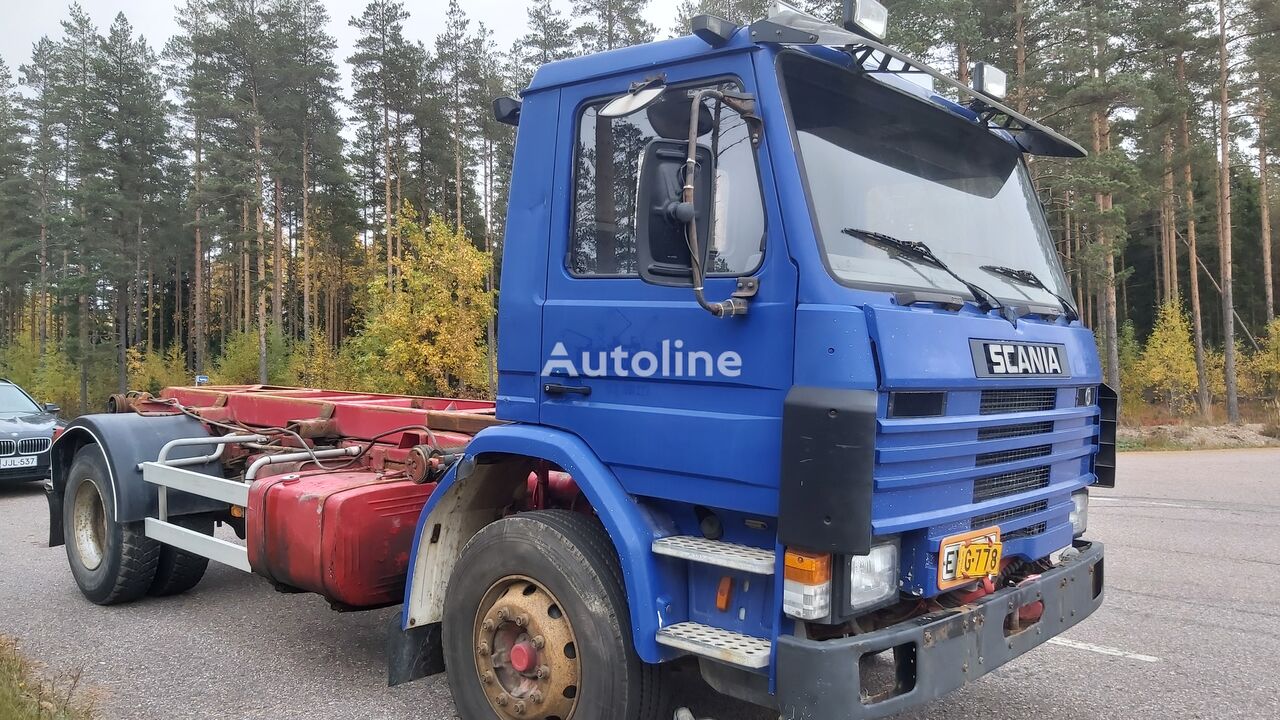Scania P93 cable system truck