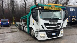 IVECO car transporter + car transporter trailer