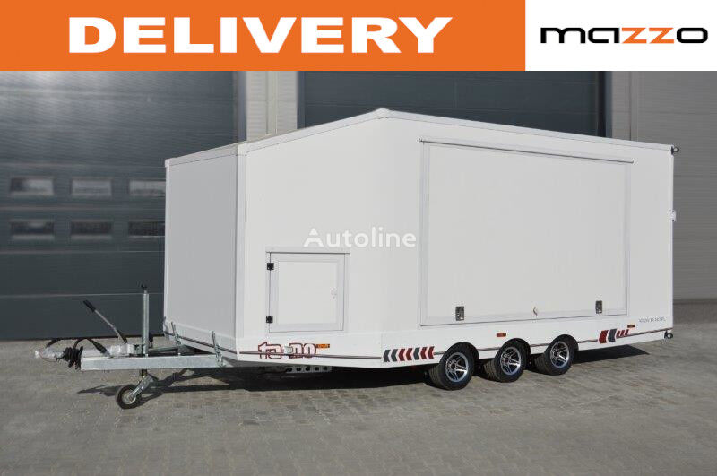 new TA-NO Sport Transporter 550x230cm PREMIUM covered trailer car transporter trailer