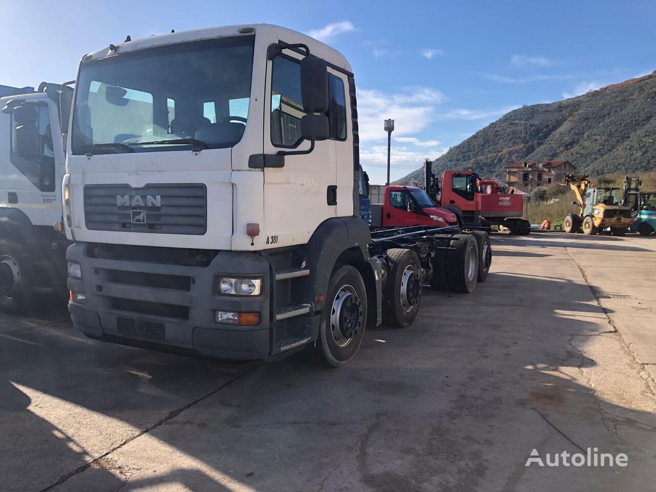 MAN TGA 35.390 chassis truck