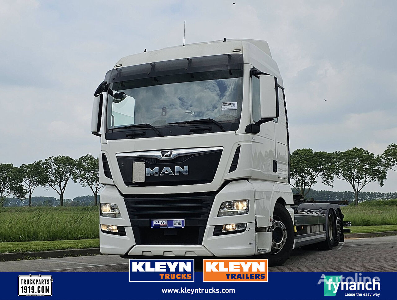 MAN 26.460 TGX xlx intarder container chassis