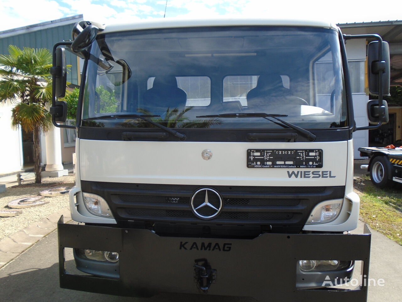 Mercedes-Benz Mercedes-Benz Kamag/Wiesel/WBH/KB3772/mit Garantie container chassis