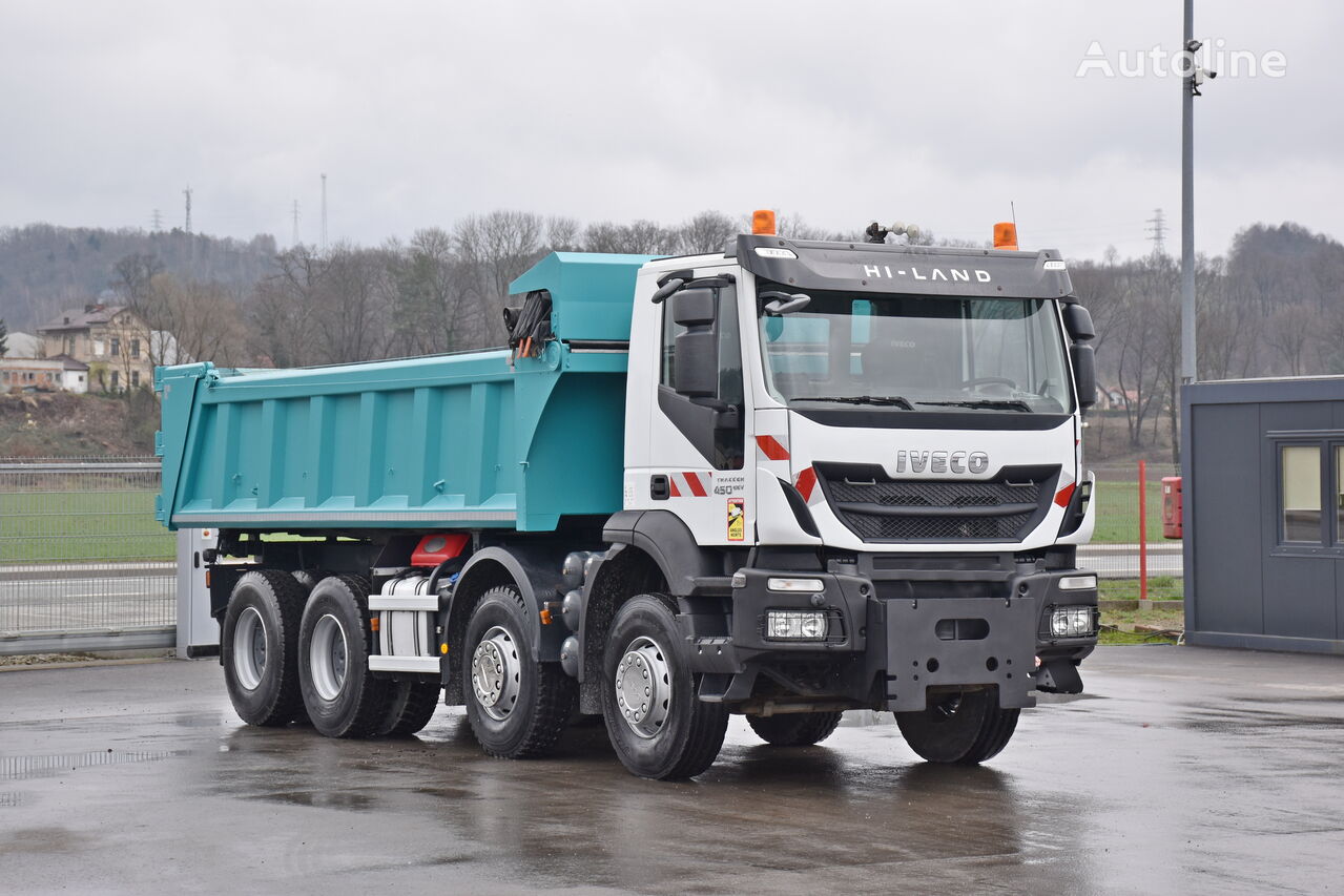 IVECO Trakker 450 Kipper 5,80m + BORDMATIC / 8x4 dump truck