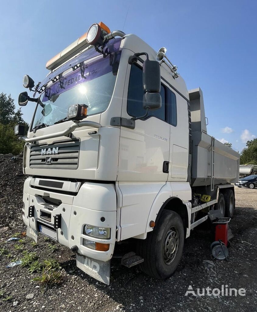 MAN TGA 33.480 dump truck