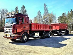 Scania R 164/ Jyki 4-aks. letkukasetti dump truck