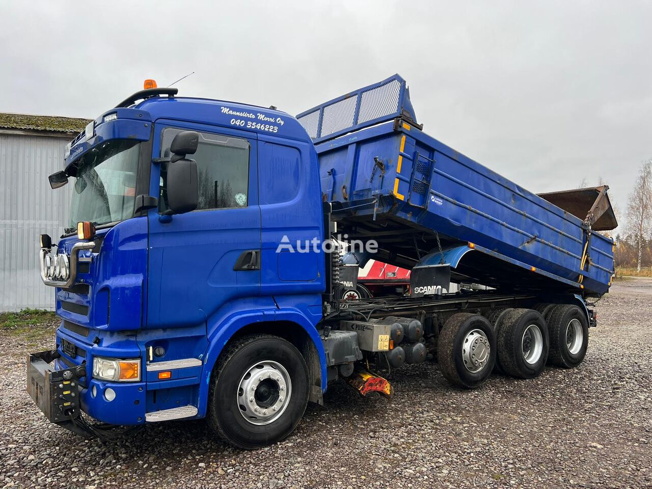 Scania R480 dump truck