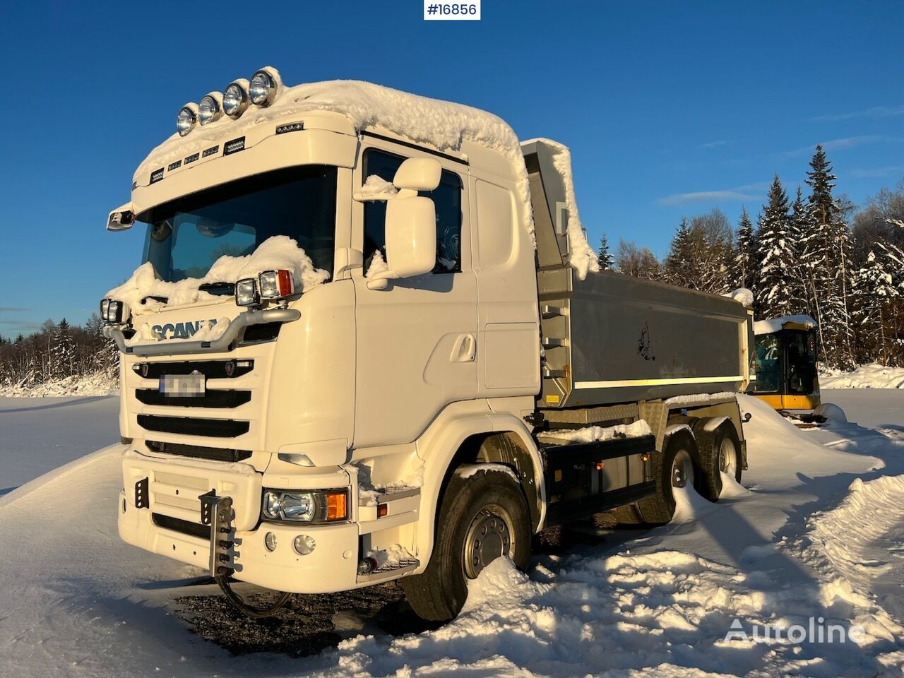 Scania R580  dump truck
