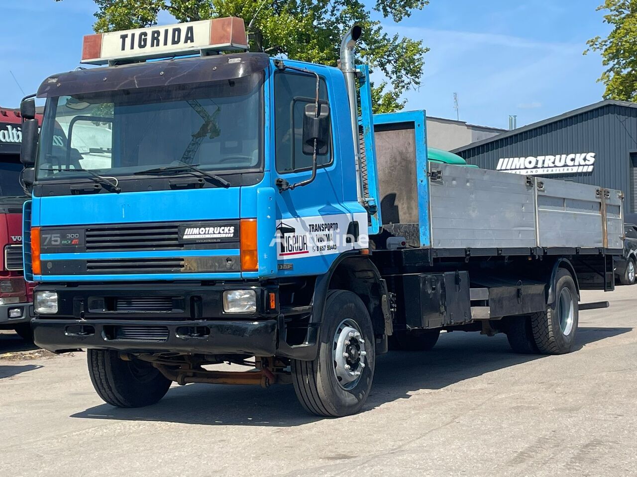 DAF CF 75.300 ATI flatbed truck