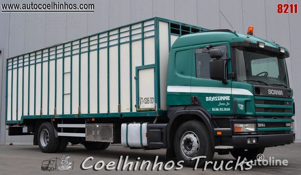Scania 124G 420 livestock truck