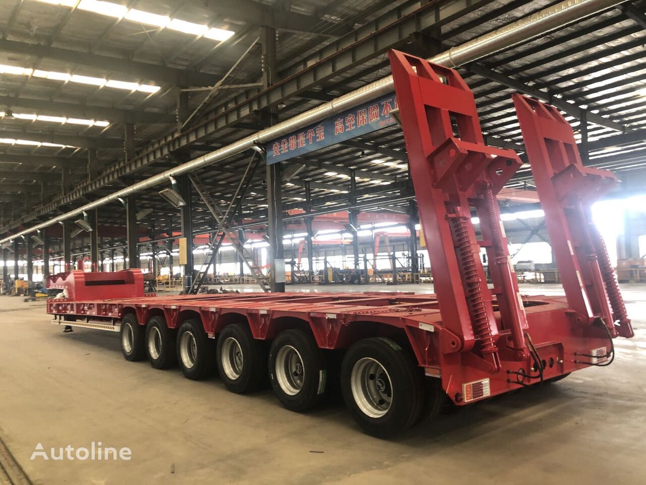 new low bed semi-trailer