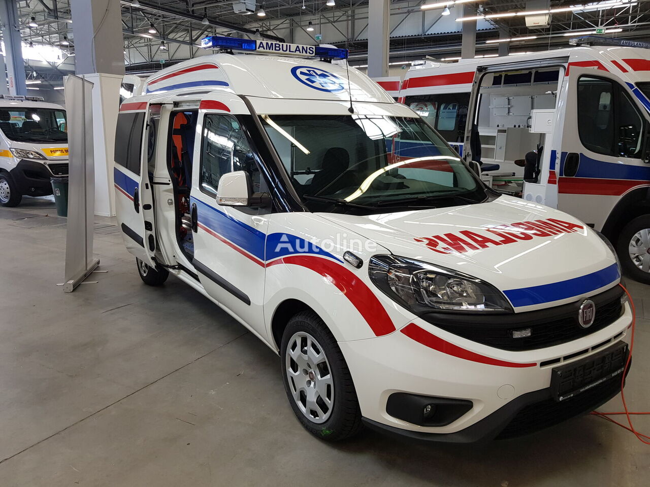 new FIAT Doblo 1.6 SX L2H2 ambulans ambulance
