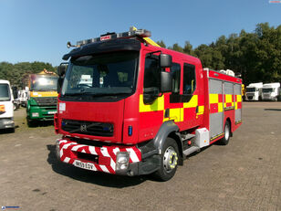 Volvo FL280 4X2 RHD crewcab fire engine + pump & watertank fire truck