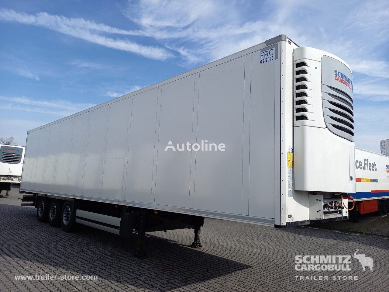 Schmitz Auflieger TiefkÃŒhler Standard Double deck refrigerated semi-trailer