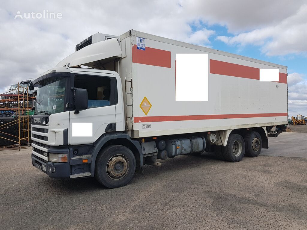 Scania 124 L 420 refrigerated truck
