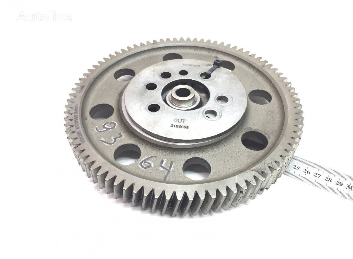 Volvo B12B (01.97-12.11) camshaft gear for Volvo B6, B7, B9, B10, B12 bus (1978-2006)