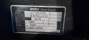 MTU 12V1600C60 Fendt Rolls-Royce engine for MTU truck