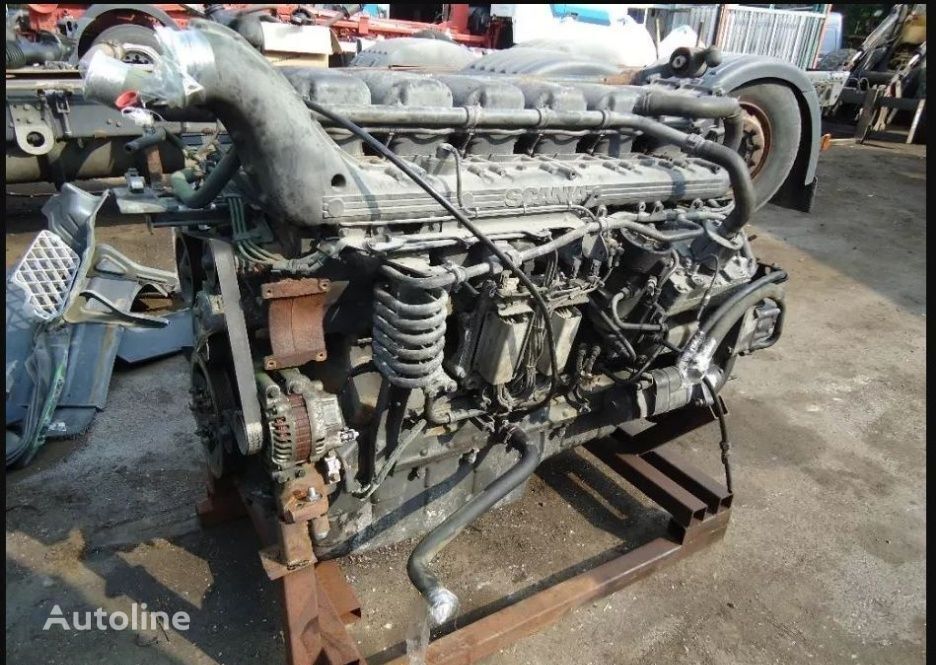 Scania engine for truck tractor