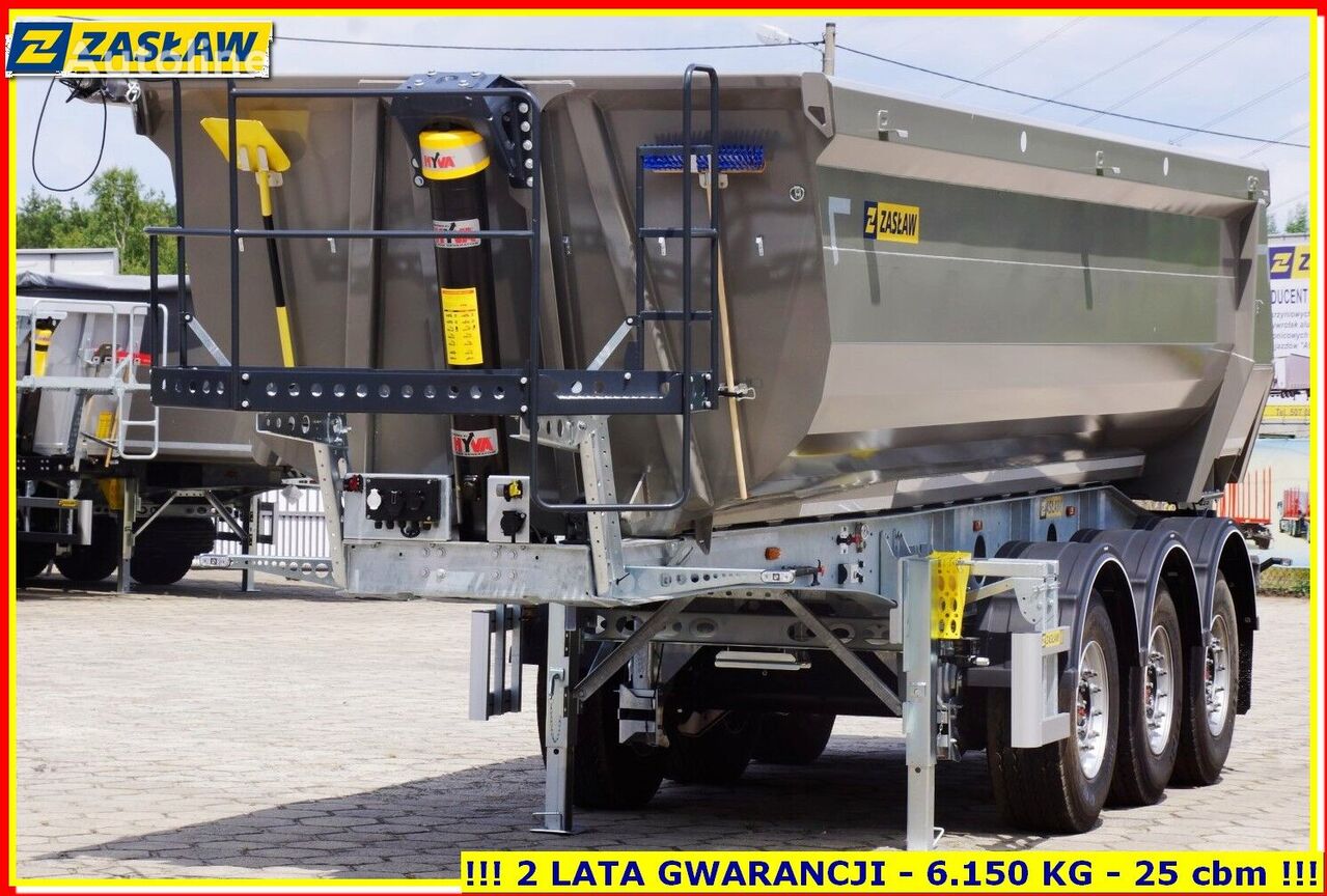 new Zasław 30 m³ KippAuflieger RinnE - HARDOX 750 / Stark fur Gerole !! tipper semi-trailer
