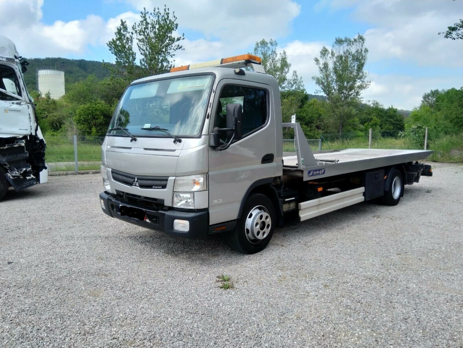 Mitsubishi Járműszállító csörlővel hidraulikus   tow truck