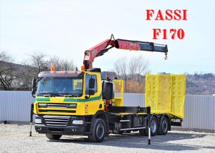 DAF  CF 85.360 * FASSI F170A.22 / FUNK *TOPZUSTAND tow truck