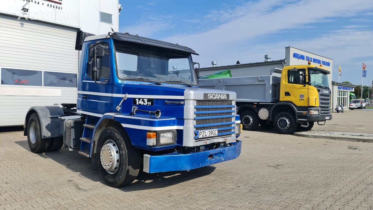 SCANIA Torpedo 143 420 full Steel truck tractor for sale Poland WOLSZTYN,  ZX30244